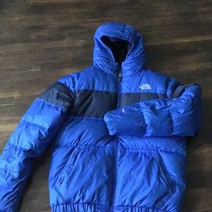 North Face down jacket EUC
